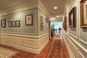 Crown Molding, Baseboards and Wainscoting
